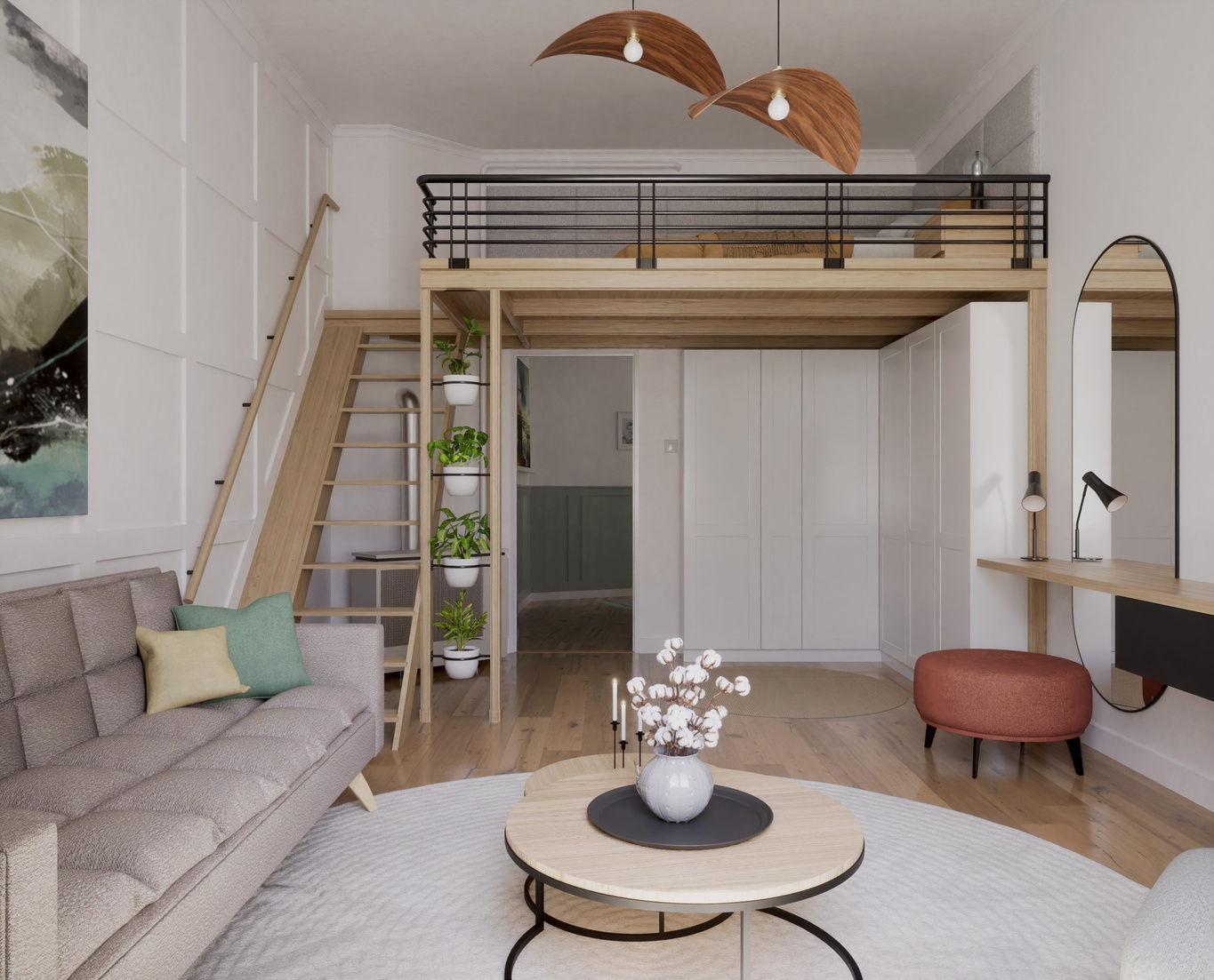 Ambiance ref : Interior rendering by Anett Mozes